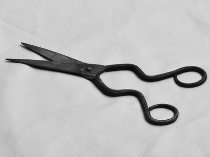 Vintage Hand forged scissors, sold by each J556