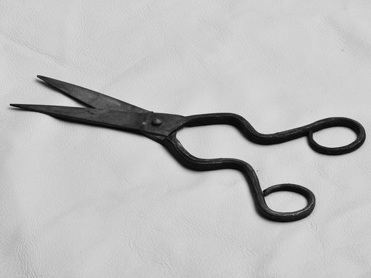 Vintage Hand forged scissors, sold by each J556