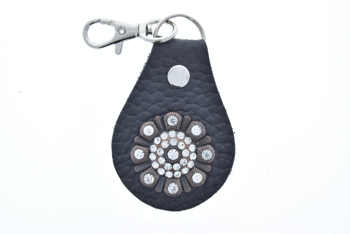 Crystal Concho purse hanger, or key fob, made in USA, Each
