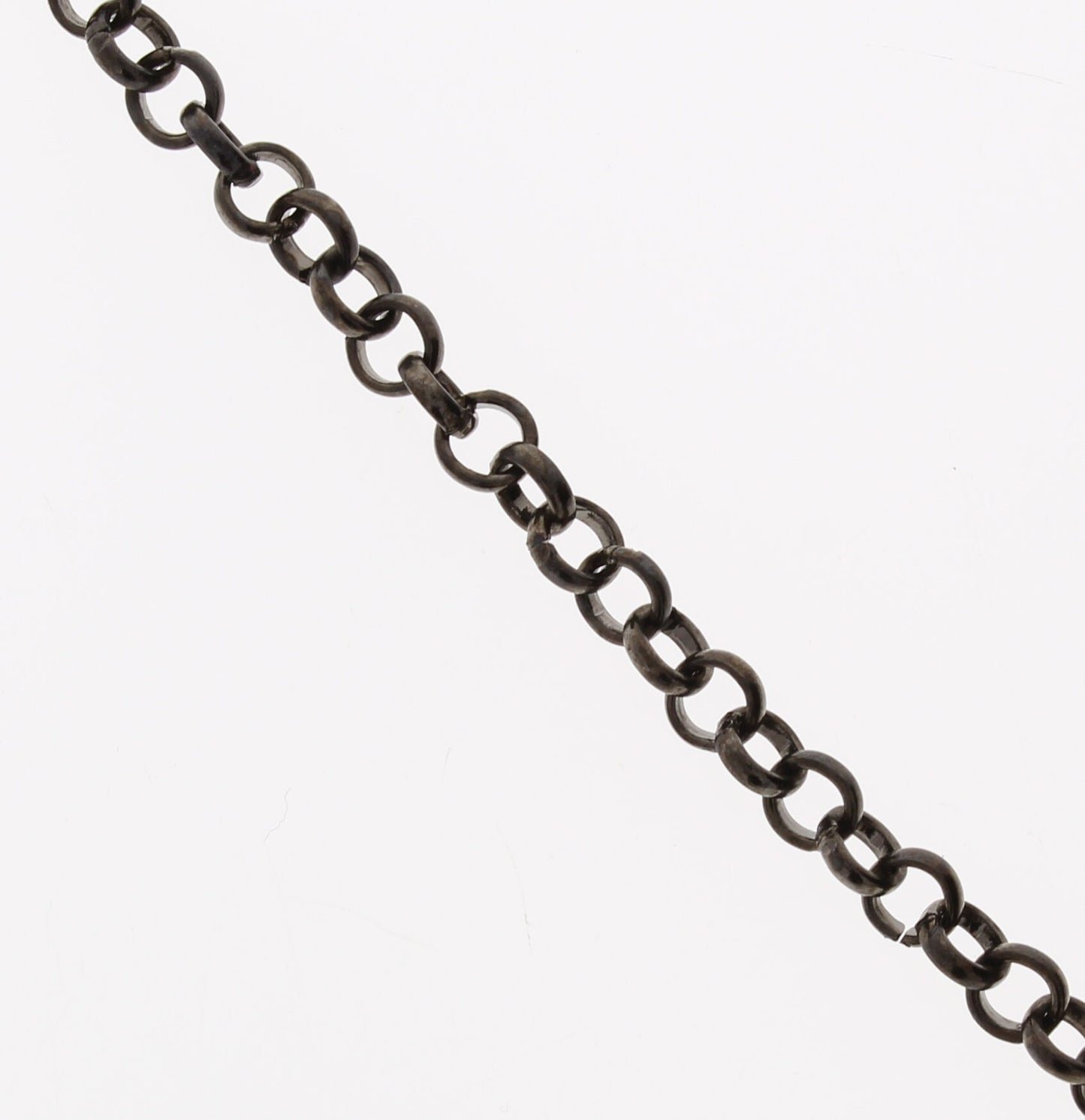 5mm Rolo Belcher Chain, Antique Silver, Rustic Brown, Gunmetal, or Gold, 10 foot lengths