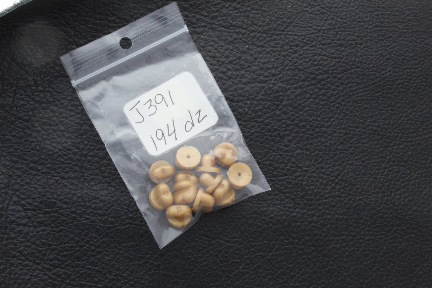 Synthetic Rubber Earring Back Clutch Clasp, Pack of 12