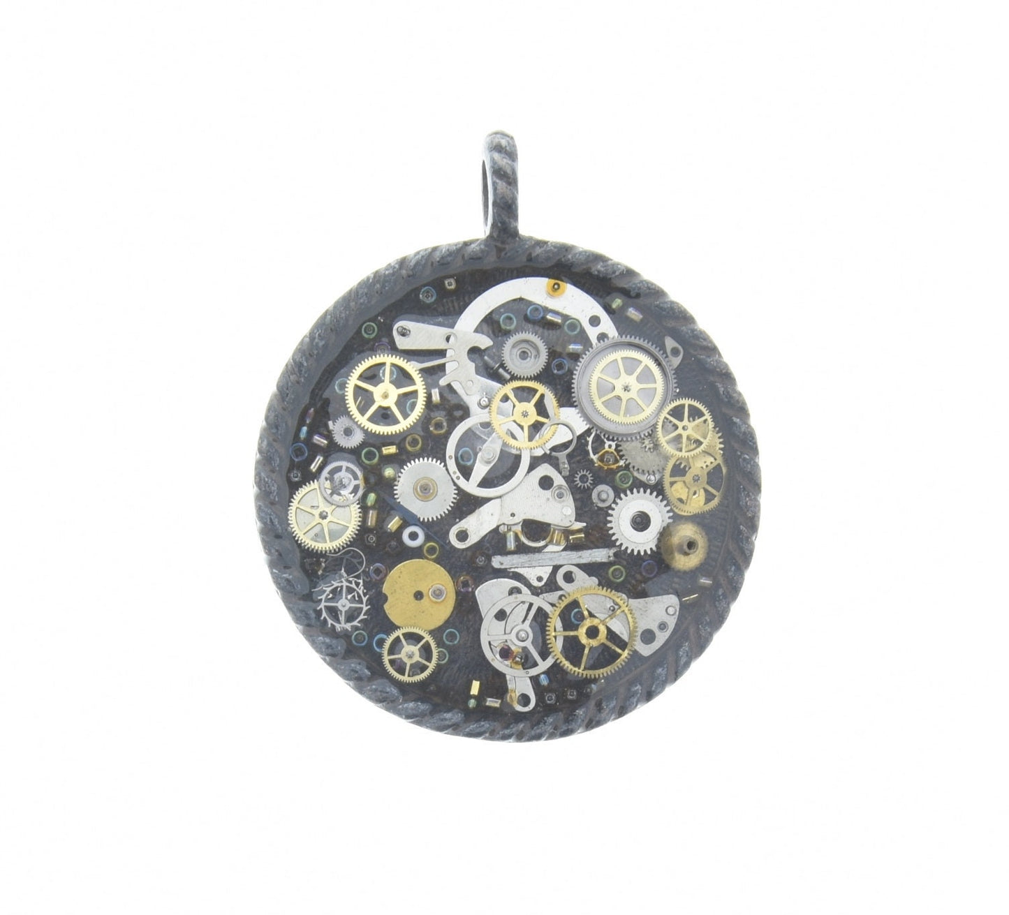 SteamPunk Watch Pendant, 2", Each