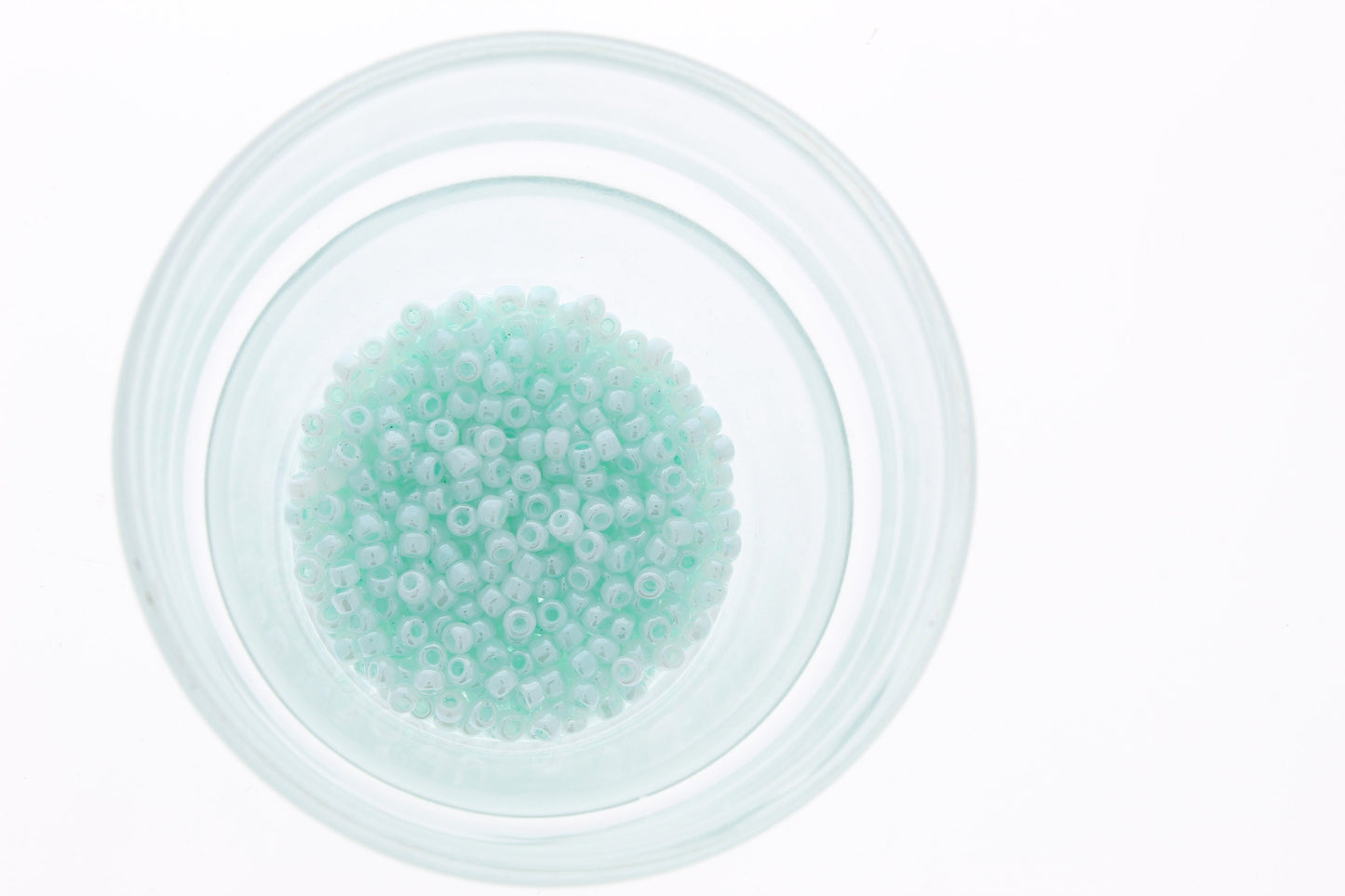 Matsuno 3.6mm Japanese Seed Beads 6/0, ceylon Aqua blue, 18 grams