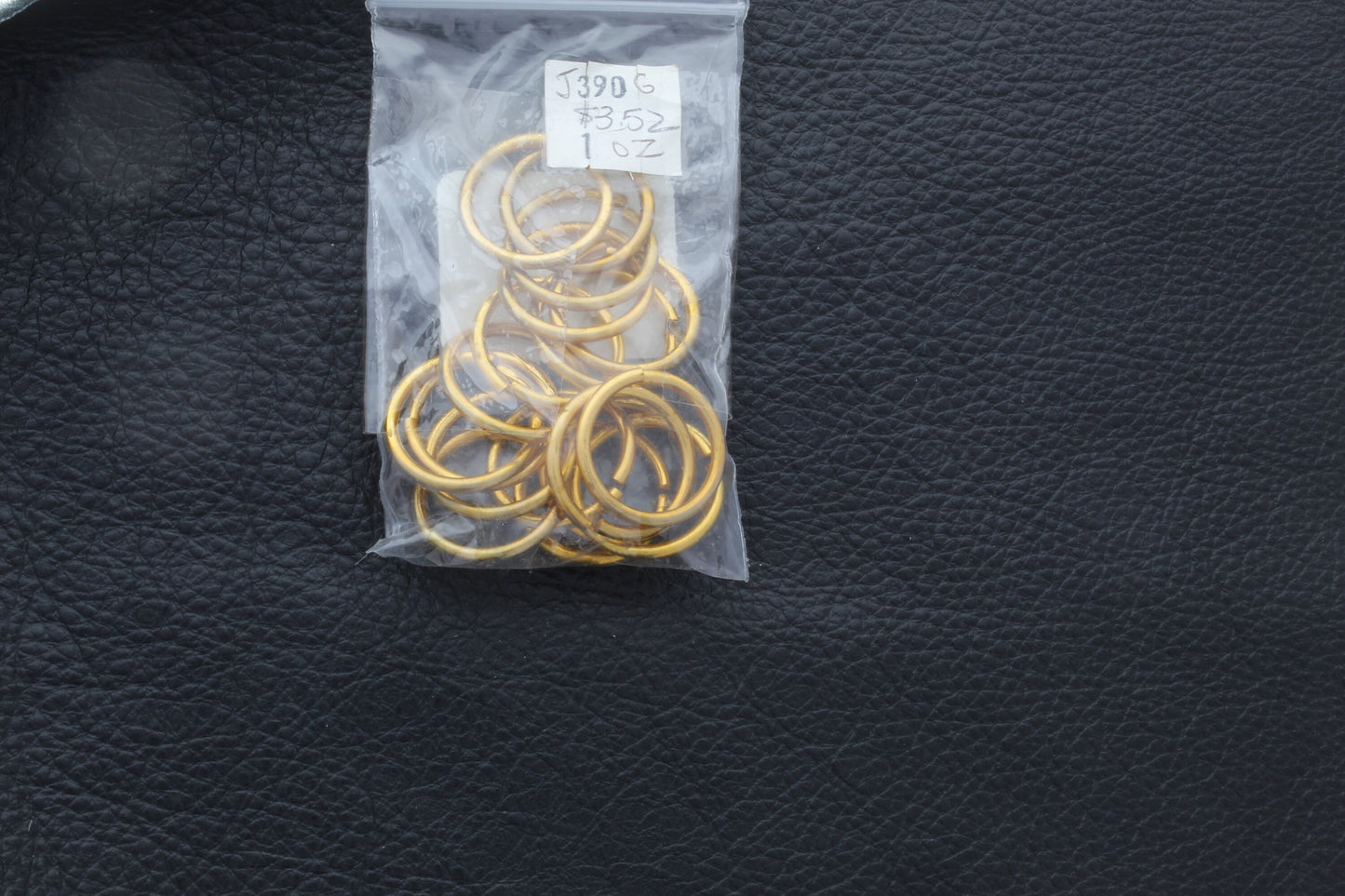 20mm Jump Ring Finding, Thick 2mm = 14 gauge, Gold Finish, Made in USA, pack of 12