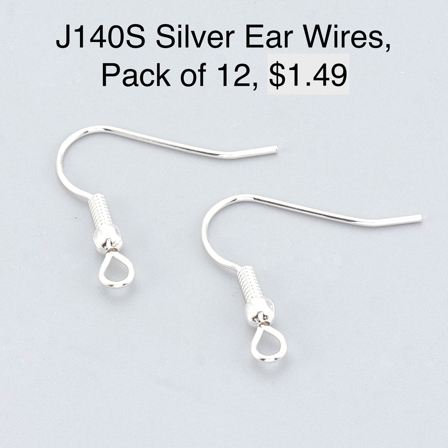 24mm Lone Star Charm, Classic Silver, made in USA, pack of 6