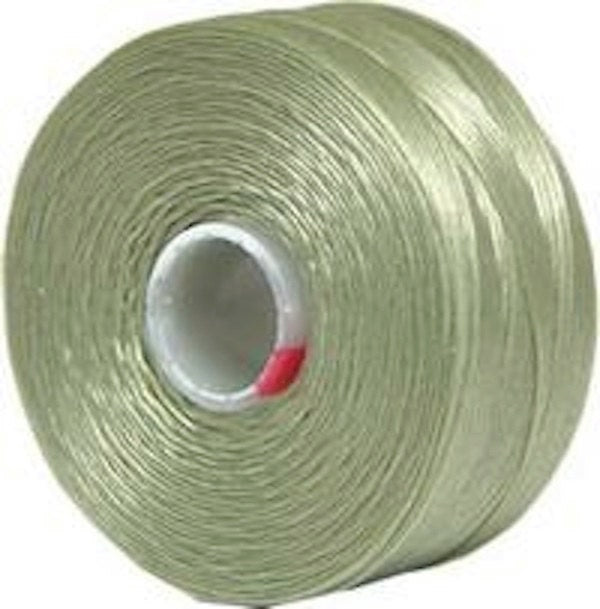 S-Lon Bead Thread Assortment, 4 colors, Red, Cream, White, Ecru, 12 spools