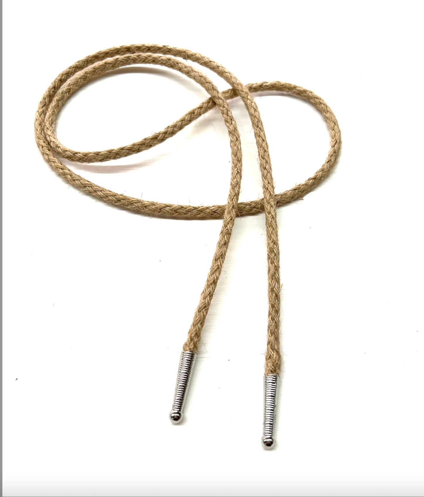 Lucky Horse Bolo Tie with horse shoe, antique silver, 36" black, turquoise or red cord, made in USA, Each