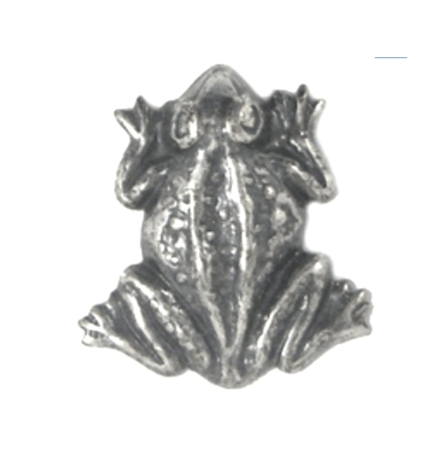 18mm x 19mm Frog Metal Charm Stamping, Antique Gold or Classic Silver, Made in USA, Pack of 6