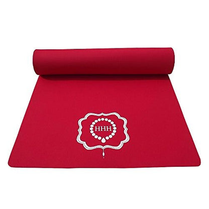 Yoga Matt, 26 inch width , Red Color with handy carrying sling,
