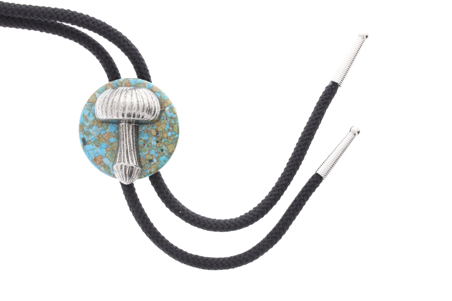 MushRoom BOLO TIE, 36: cord, made in USA