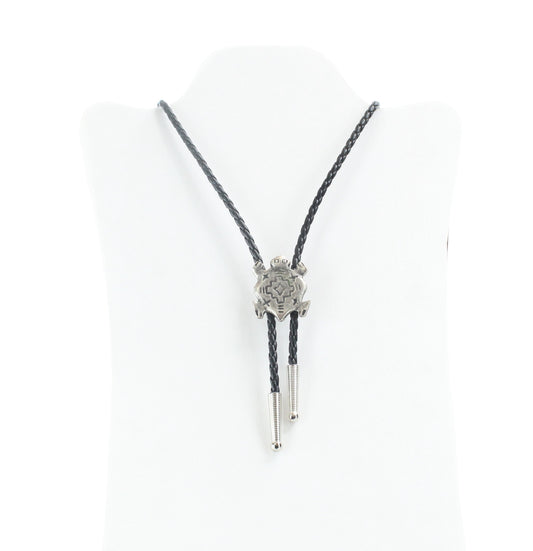 Turtle  Bolo, sold by each, black cord, made in USA