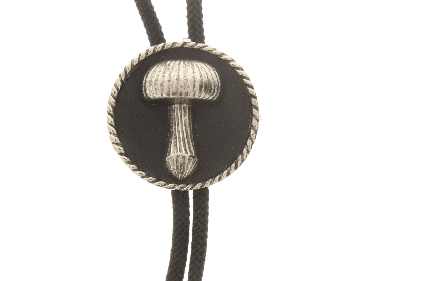 MushRoom BOLO TIE, 36: cord, made in USA