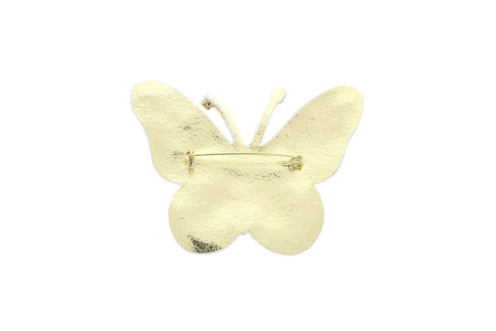 Butterfly , 3" tall x 2.25 , " pin, use on bags, purses or jackets