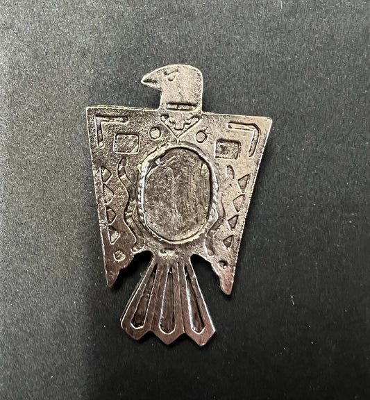 Thunderbird Phoenix Bolo Tie pendant, NO attachment , 18 x 13 mm stone, sold by 2 each
