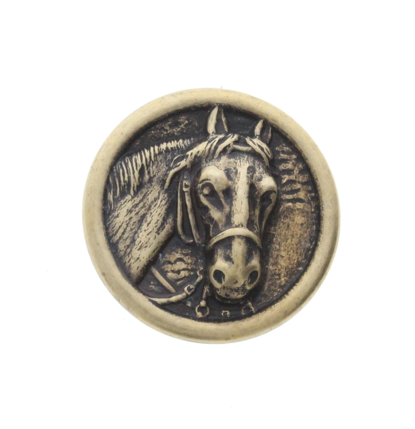 Horse Charm, Reversed out, 2D , 1.17" , made in USa, 6 each