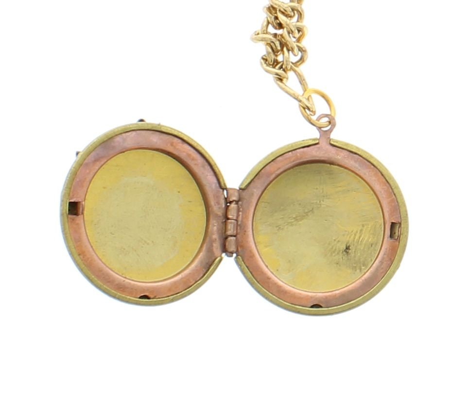 Lion Locket Necklace 18" or 24", 1.25" locket, antique silver , made in USA, sold by each