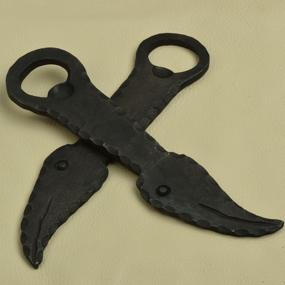 Forged Steel Bottle Cap Opener, 1 each