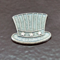 Uncle Sam Hat Classic Silver Finish