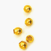 2mm Round Metal Spacer Beads, Gold, pack of 144