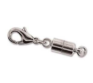 Magnetic Clasp 6mm Silver ea (CLONE)
