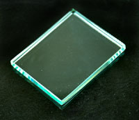 1.69x2.06in(42x52mm) Rectangle 5mm thick Glass Wafer-fits N1011 HHH Designer Pendant, pkg/6