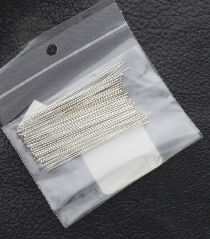 Head pins 2in. Extra Thin Head Pins, Nickle, pk/72