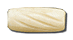 BONE Beads, Ivory SWIRL, pack of 6