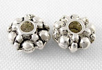 6mm Bali Spacer Bead, Antique Silver, Pack of 144