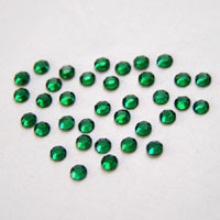1.8mm Emerald Green Flatback Swarovski Crystal, pk/36