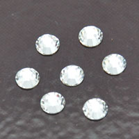 4mm Crystal(clear) Flatback, Preciosa Crystal pk/24