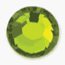6mm Round Faceted Austrian Crystal, Olivine, SS28 #2000, pack of 12