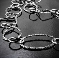 Classic Silver Geometric Cable Chain, 10 ft spool