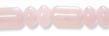 6-8mm Barrel/Round Rose Quartz Beads, Sold by 16 inch strand