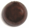 15mm Bronze Pearl Flat Back Rounded Cabochon, pk/6