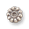 Gold Finish 5mm Beaded Edge Spacer Beads, Sold by Dozen