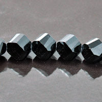 10mm Faceted Helix Fire-n-Ice Crystal, Strand