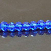 6mm Round Faceted Fire-n-Ice Crystal