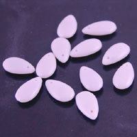 15mm Light Amethyst Teardrop Beads, Czech Glass, pack of 12