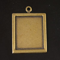 26x28mm Ant. Gold Chalk Board Charm, pk/6