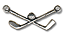 13.5x26mm Classic Silver Finish GOLF EA