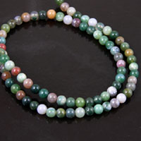4mm Round Fancy Jasper Beads, 16in strand