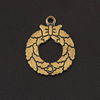 Antique Gold Finish X-Small WREATH, each