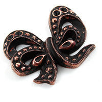 41x30mm Marcasite Bow, Flat back with 3mm bezels, Antique Copper, pack of 6