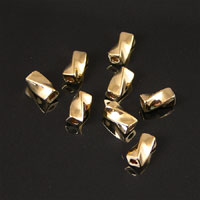 7mm Twisted Metal Spacer Beads, Gold, Pack of 24