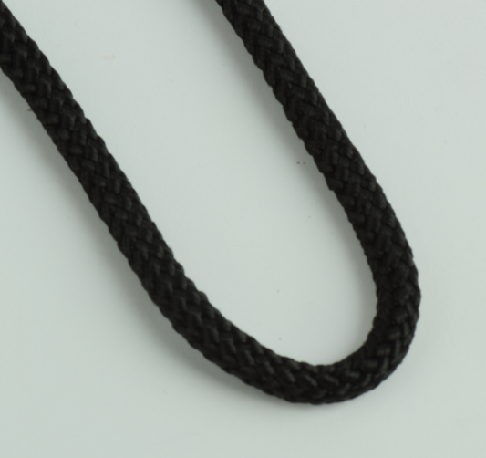 36" 4.5mm black Bolo Cord, Sold by PK/6