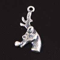 16mm RUDOLPH the REINDEER, Classic Silver, pack of 6