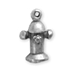 18x12mm Classic Silver Fire Hydrant pk/6