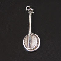 28x9mm Banjo Charm, Classic Silver, pk/6
