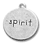 Classic Silver Finish Spirit Charm EA