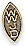 Antique Gold Finish SM WWJD EA